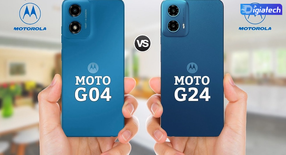 گوشی های G24 و Motorola Moto G04