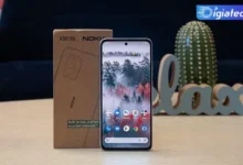 طراحی و کیفیت گوشی Nokia X30 5G