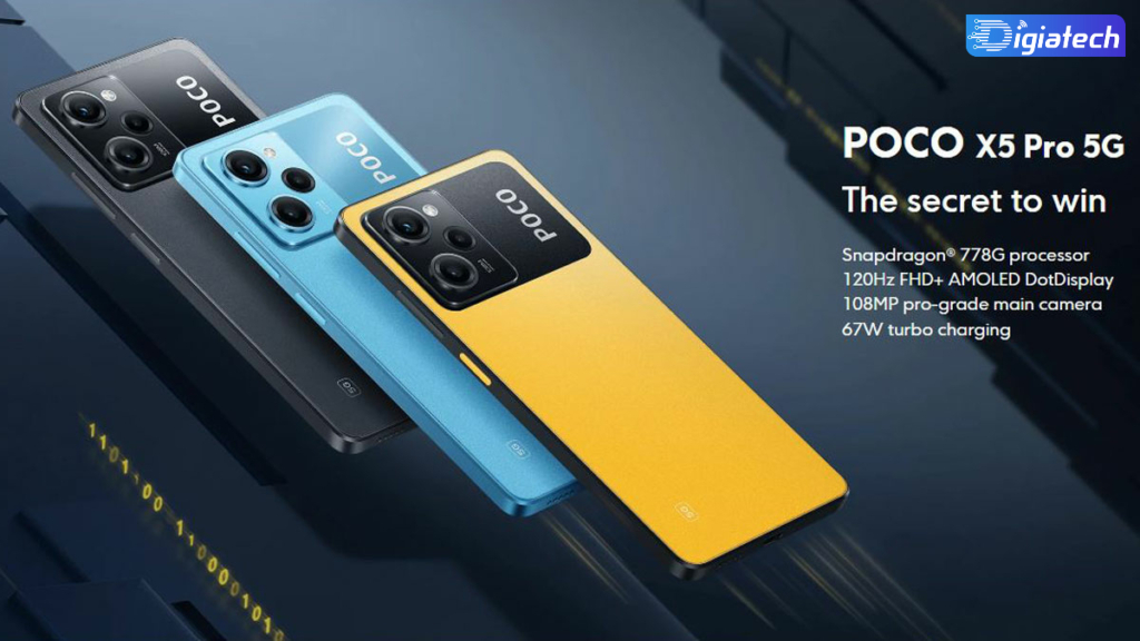 صفحه نمایش گوشی Xiaomi Poco X5 Pro