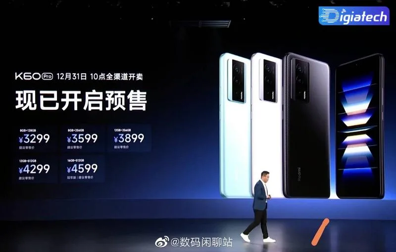 قیمت گوشی Xiaomi Redmi K60 Pro