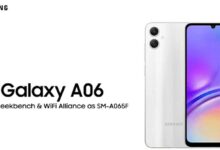 نمایشگر گوشی Samsung Galaxy A06