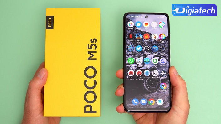 صفحه‌ نمایش گوشی Poco M5s