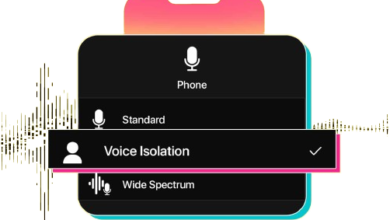 آموزش فعال سازی Voice Isolation در آیفون برای تماس های تلفنی
