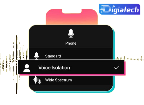 آموزش فعال کردن Voice Isolation در آیفون برای تماس های تلفنی