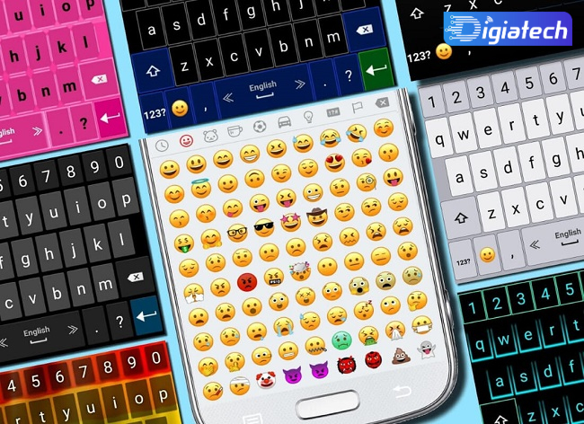 برنامه تبدیل ایموجی اندروید به ایفون Emoji Keyboard