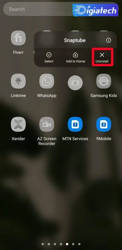  گزینه Uninstall برای حذف بدافزار در حالت ایمن اندروید