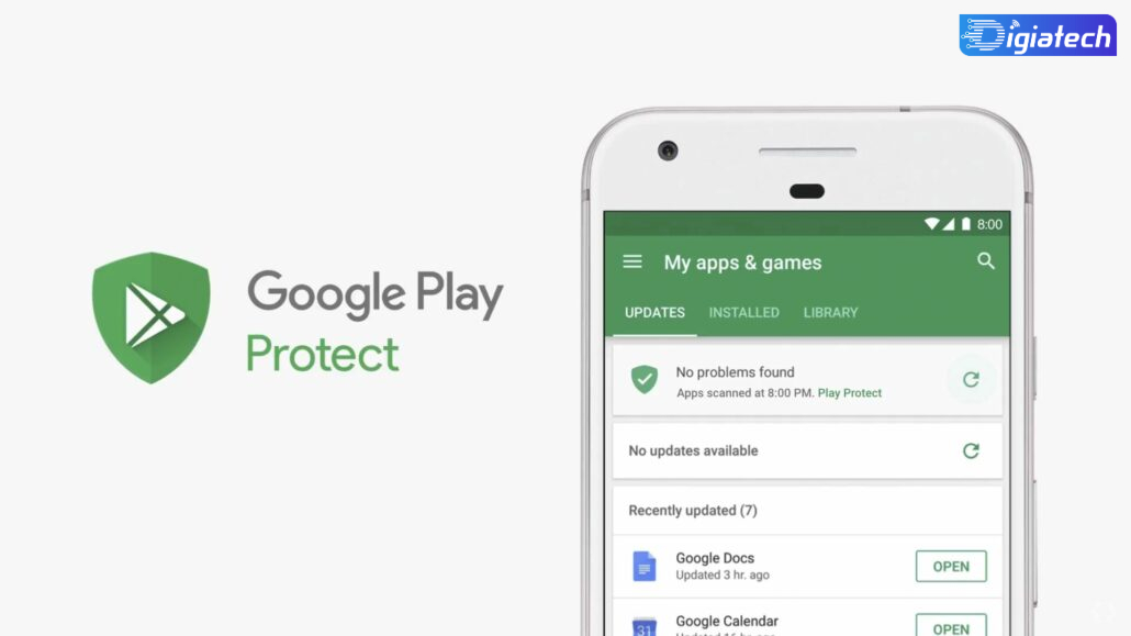 آنتی ویروس Google Play Protect