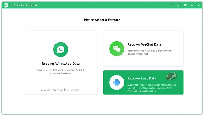 بهترین برنامه ریکاوری عکس TenorShare UltData