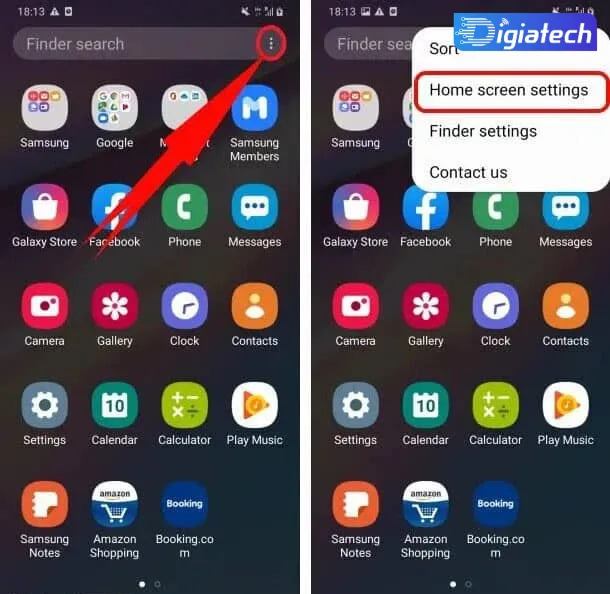 مخفی کردن برنامه در سامسونگ مخفی کردن برنامه در سامسونگ