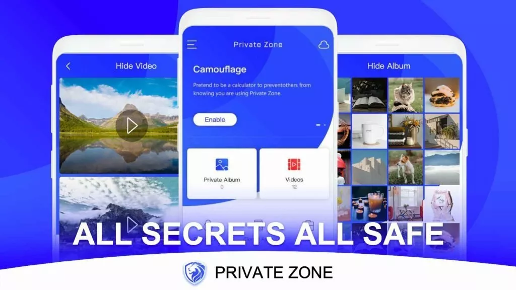 مخفی کردن برنامه های گوشی با Private Zone