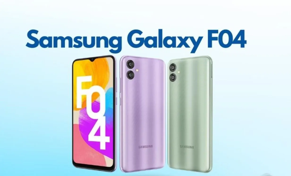 طراحی و صفحه نمایش گوشی Samsung Galaxy F04