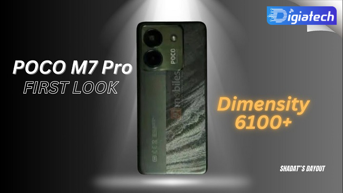 طراحی گوشی پوکو M7 Pro 5G