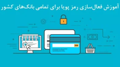 آموزش دریافت رمز دوم یکبار مصرف ( رمز پویا ) کارت تمام بانک ها