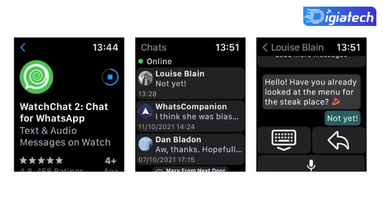 نصب WatchChat 2 برای فعال کردن واتساپ روی اپل واچ