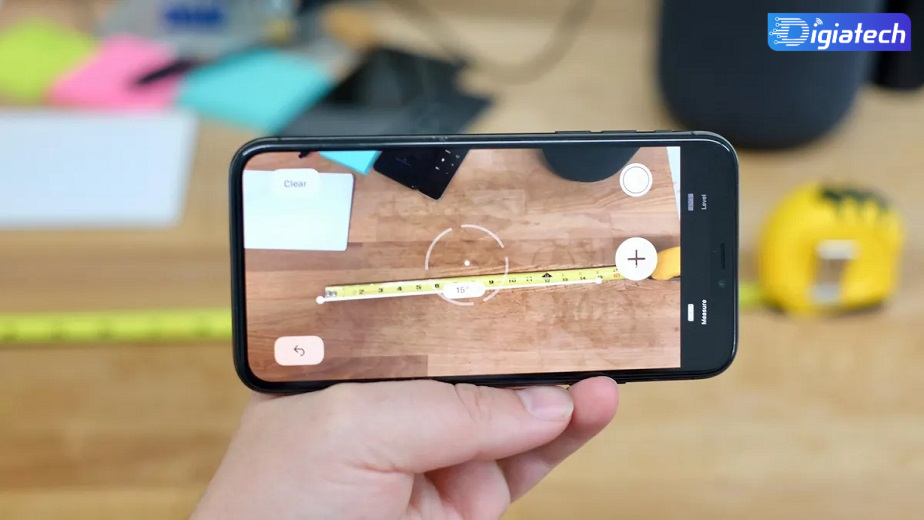 آموزش اندازه گیری قد و اشیا با گوشی آیفون 