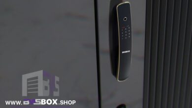 دستگیره هوشمند آپارتمانی BMSBOX