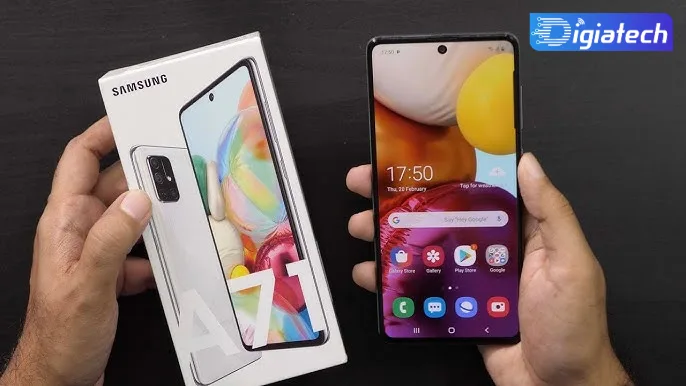 طراحی و صفحه نمایش گوشی Samsung Galaxy A71 طراحی و صفحه نمایش گوشی Samsung Galaxy A71