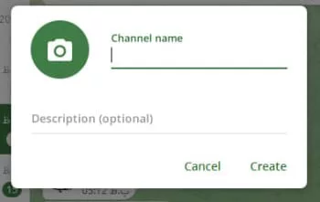 انتخاب نام و عکس در ساخت کانال تلگرام در کامپیوتر
