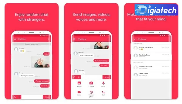 Random Chat دانلود برنامه چت با غریبه برای اندروید