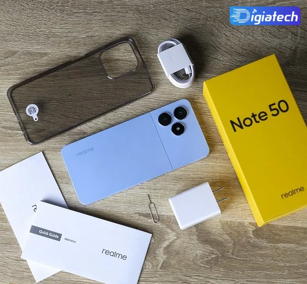 سخت افزار و باتری گوشی Realme Note 50