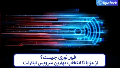 فیبر نوری چیست