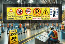 پوستر ایمنی و بهداشت محیط کار