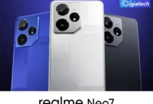 طراحی و ابعاد ریلمی نئو Realme Neo 7