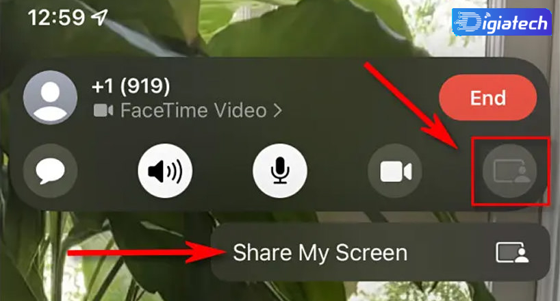 آموزش اشتراک گذاری صفحه نمایش در FaceTime آیفون آموزش اشتراک گذاری صفحه نمایش در FaceTime آیفون