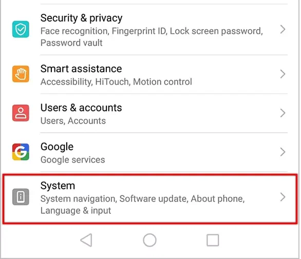 آموزش فارسی کردن گوشی هواوی huawei ( تغییر زبان )