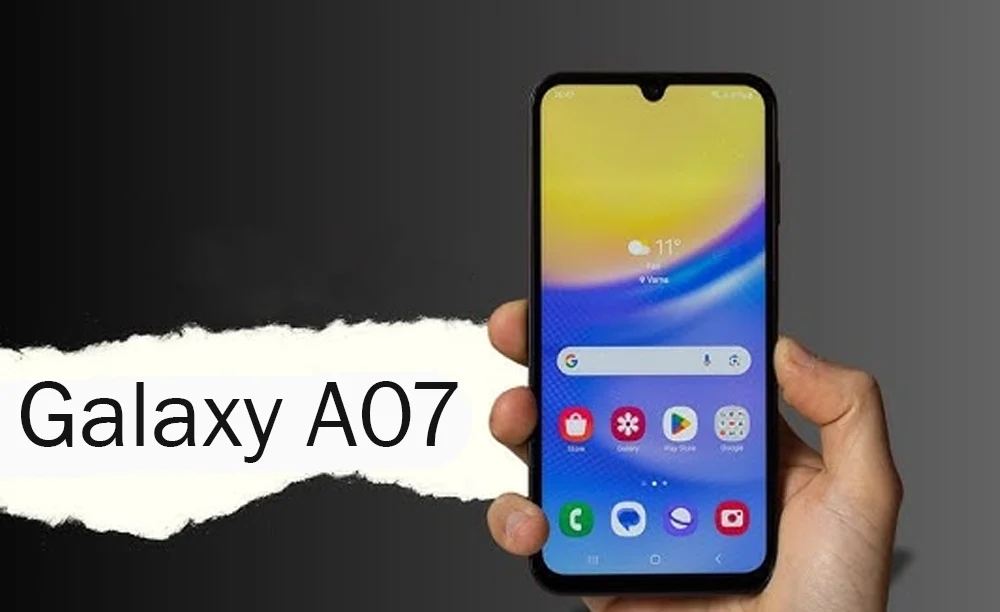 مشخصات گوشی سامسونگ گلکسی A07