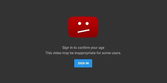 رفع مشکل محدودیت سنی در یوتیوب YouTube