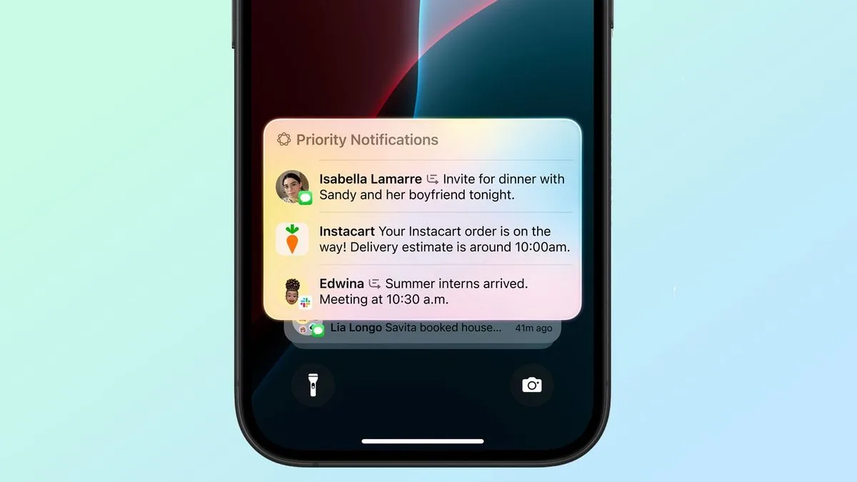 نحوه فعال سازی Priority Notifications آیفون