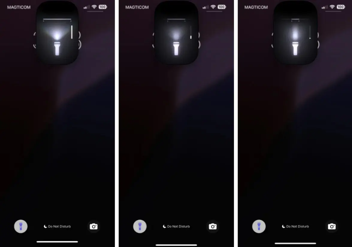 تنظیمات چراغ قوه آیفون + تنظیم شدت نور تنظیمات چراغ قوه آیفون + تنظیم شدت نور