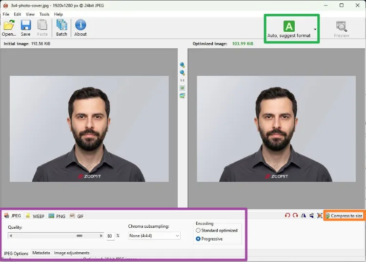 کم کردن حجم عکس بدون کاهش کیفیت در ویندوز کم کردن حجم عکس بدون کاهش کیفیت در ویندوز