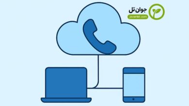 تلفن ابری جوان تل