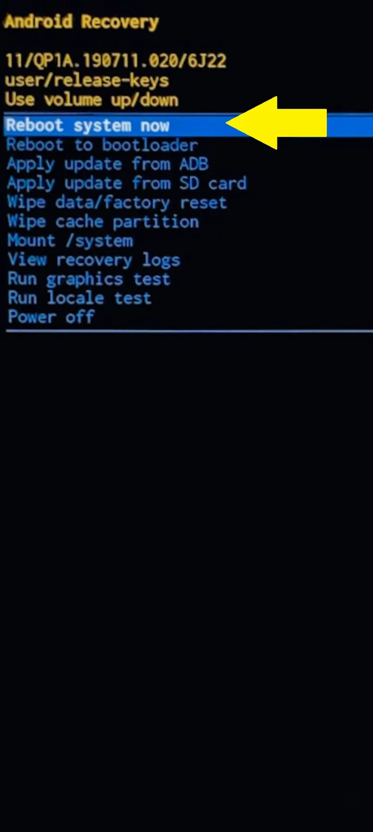 ریست کردن گوشی سامسونگ قفل شده با Android Recovery Mode ریست کردن گوشی سامسونگ قفل شده با Android Recovery Mode