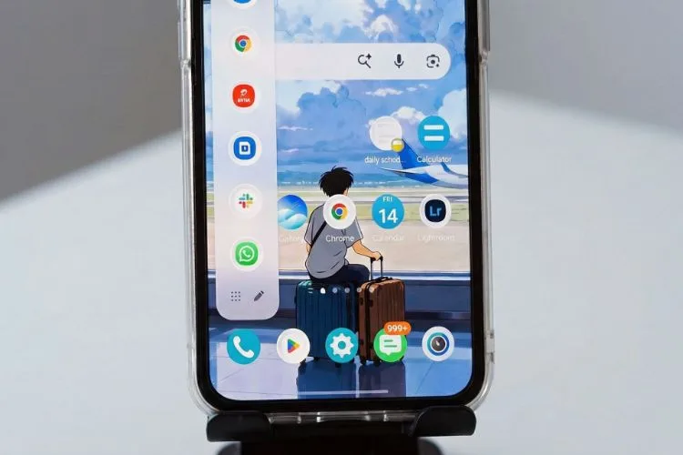 قابلیت اج پنل Edge Panel