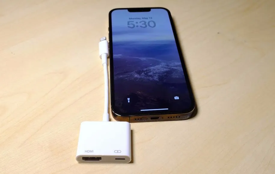 اتصال گوشی به تلویزیون دوو با کابل HDMI