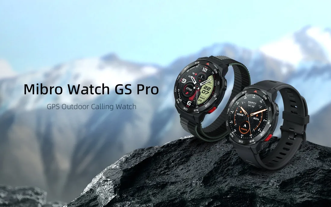 طراحی و ساختار بدنه ساعت هوشمند میبرو GS Pro طراحی و ساختار بدنه ساعت هوشمند میبرو GS Pro