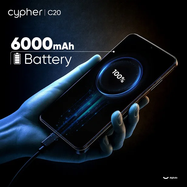 صفحه نمایش و تجربه بصری گوشی سایفر C20