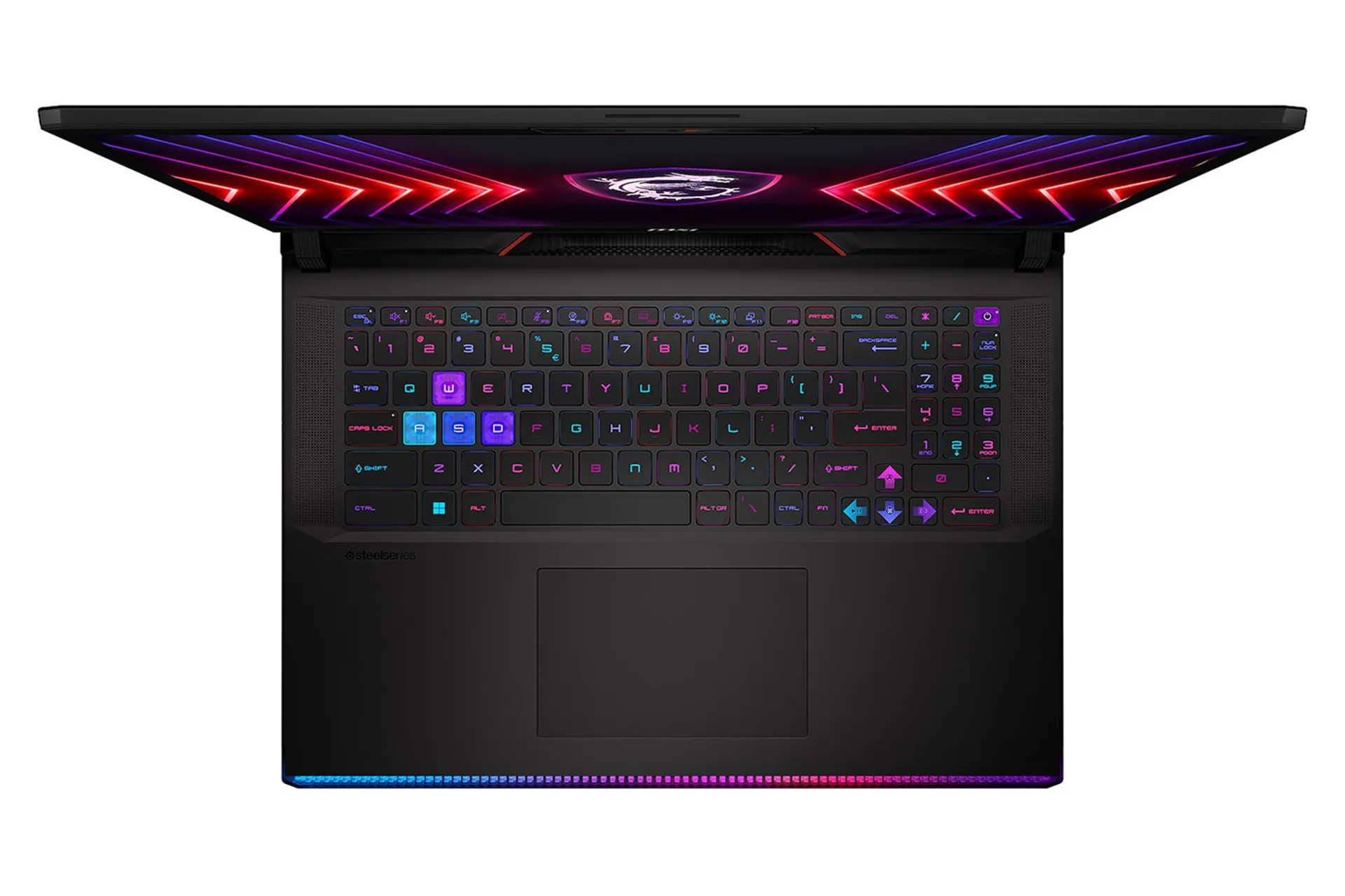 کیبورد، صدا و وب‌ کم لپتاپ MSI Raider