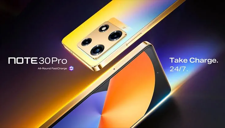 دوربین اصلی گوشی Infinix Note 30 Pro