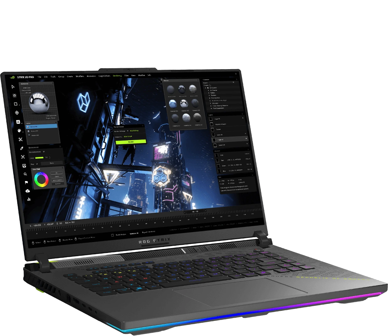 مشخصات سخت افزاری لپتاپ ایسوس مدل ROG STRIX G16 مشخصات سخت افزاری لپتاپ ایسوس مدل ROG STRIX G16