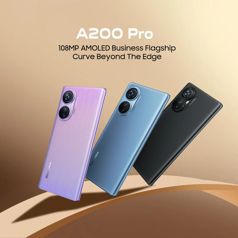 طراحی گوشی بلک ویو A200 Pro