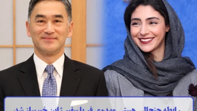 رابطه جنجالی هستی مهدوی فر با سفیر ژاپن