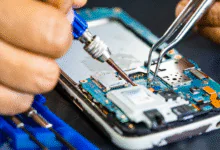 تعمیرکاران موبایل و قطعات الکترونیک